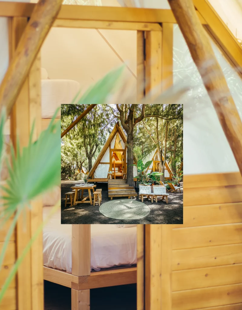 Fotografía de arquitectura en Glamping TeaCamp